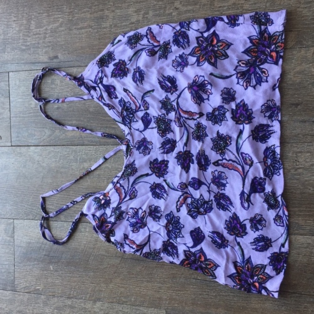 Kendall & Kylie purple top medium